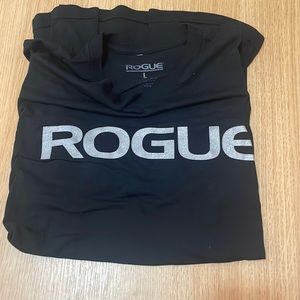 Rogue shirt - size large - letters are silver - condition 8/10